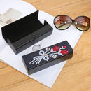 DIY Diamond Painting Leather Sunglasses Storage Box Eyeglasses Holder Organizer