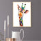 5D DIY Diamond Painting Cute Colorful Giraffe Cross Stitch Embroidery Kits Newly