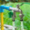 #A 1/2 inch Double Valve Outlet Nozzle Water Heads Anti-rust Water Hose Connecto