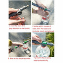 High Pressure Adjustable Manual Sprayer Drink Bottle Spray Head Nozzle Air Pump