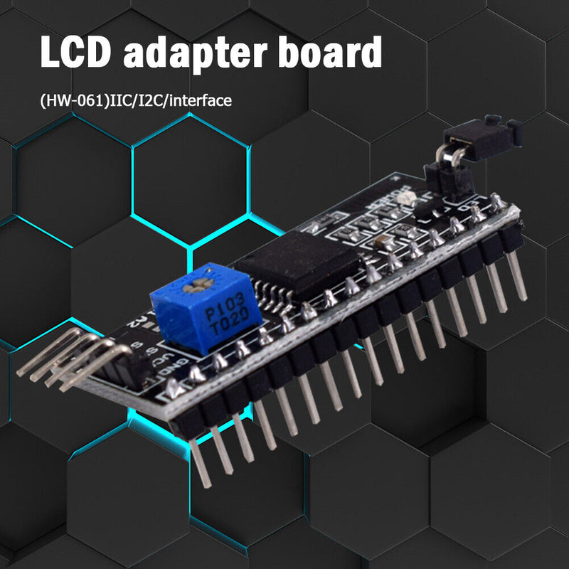 HW-061 IIC I2C Serial Interface LCD1602 Adapter Board Converter Module Newly