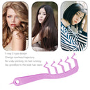 Z Shape Hair Slit Comb Curly Bangs Styling Tool Hair Brush Women Accessorie