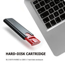 Dual Protocol M2 Ssd Case 2tb Adapter Box for Nvme Pcie Ngff Sata Mobile