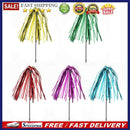 5pcs Funny Cat Stick Playing Rod Ring Paper Teaser Wand with Bell Pet Cats