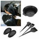 Hairdressing Ear Cover Tint Comb Bleaching With Bowl Hair Colouring Brush Dye