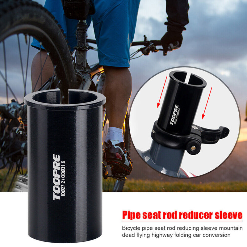 Mountain Bicycle Bike Seat Tube Sleeve Reducer Seatpost Converter Adapter A
