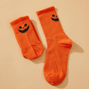 Unisex Funny Socks Autumn And Winter Women Pumpkin Halloween Stockings 8 Pairs,