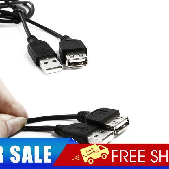 60cm 2ft USB 1.1 Extension Cable USB A Male Plug to A Female Socket Lead