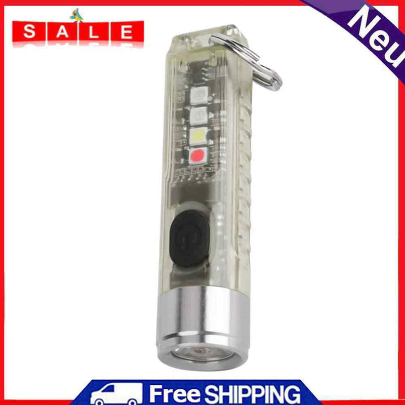 SST20 LED Flashlights Waterproof 400LM Outdoor Camp Pocket Keychain Light Torch