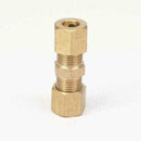 Brass Compression Fitting Straight Union Connector M7G3 *3/16"OD 3/16" OD P6T2