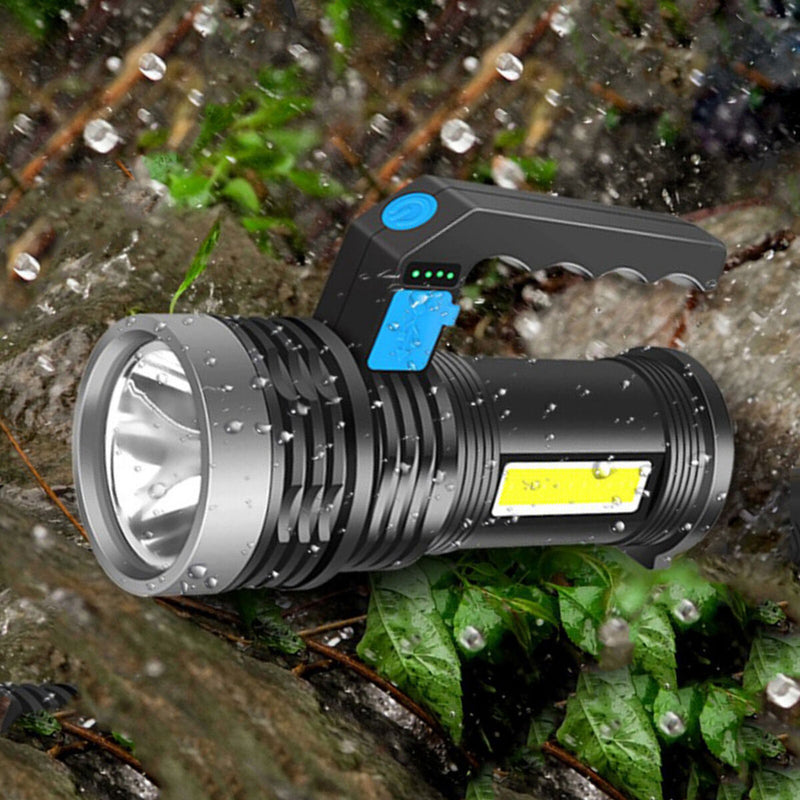 Fackel Handheld LED Scheinwerfer Flutlicht für Bergbau Camping Abenteuer Angeln