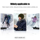 Winter Warm Cycling Fleece Ear Protection Cap Skiing Beanie (Army Green)