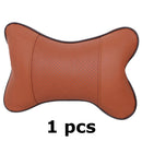 Universal Car Elastic Headrest Automobile Seat Neck Support Pillow (Brown) Newly