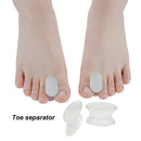 1 Pair Silicone Toe Separators Spacer Thumb Hallux Valgus Bunion Corrector Newly