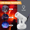5pcs LED Lamp Disco Bar KTV Club Party Spot Stage Spotlight(Red)