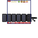20W 5V Foldable USB Solar Panel Solar Cell Outdoor Mobile Power Battery Cha
