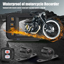 SE30 Motorcycle Dash Cam Front + Rear Dual Channel DVR with 2 inch Display Newly