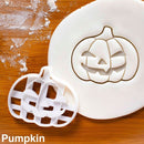Witch Cat Pumpkin Shaped Biscuit Mold Cookie Embosser Mold Halloween Party