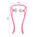Hand Roller Massage Neck Shoulder Dual Trigger Point Self Massager Health Care