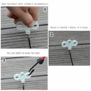 Accessories Luminous Ground Screws Tent Nail Screw Spike Hook Wind Rope Buckle