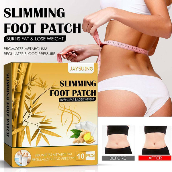 10Pcs Foot Patch Anti Swelling Ginger Body Care Patch Dredge Meridians Body Care
