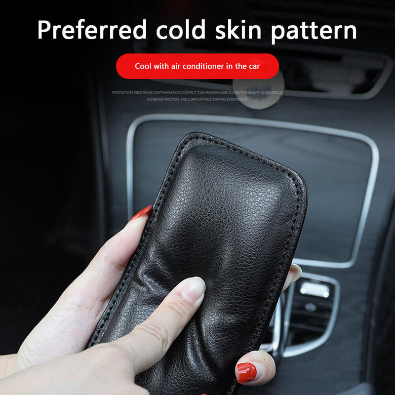 Car Center Console Leather Knee Pad Cushion Memory Foam Door Armrest Wrist