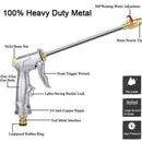 1pcs Garden Spray Water Gun Hose Long Nozzle High Pressure Adjustable I8E0 O6C7