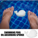 6pcs Oil Absorbing Sponge Swimming Pool Hot Tub SPA Scum Cleaning Sponges Newly