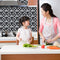Retro Floor Tiles Wall Stickers Self-adhesive Decals for Kitchen (MSC066) Newly