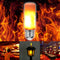 E27 78 SMD 2835 LED Flame Bulb 3W Emulation Fire Effect Lamp Flicker Light