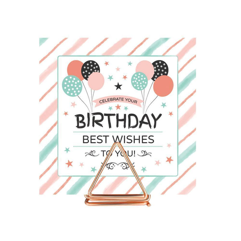 Creative Triangle Shape Paper Clip Special-Shaped for Business Card (01)