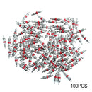 100pcs Car Motorcycle Bicycle Tire Schrader Valve Cores+ 2 Remover Tools Newly
