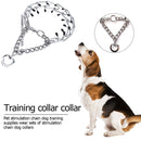 Stainless Steel Dog Collar German Shepherd Adjustable Links Prong Pinch Col