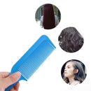 Plastic  Hairdressing Flattop Hair cutting Comb Salon Styling Tool Detangling
