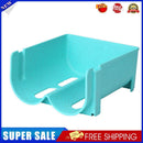 Beverage Drink Storage Rack Folding Space Saving Refrigerator Shelf (Blue)
