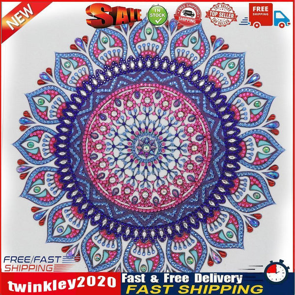 5D DIY Special Shaped Diamond Painting Mandala Cross Stitch Kits (KY007) Newly