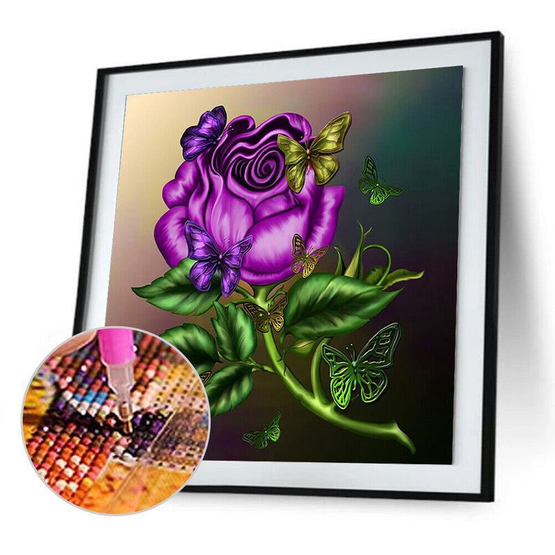5D DIY Full Drill Diamond Painting Flowers Animal Cross Stitch Kit (JH072)