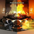 High-temperature Log Wood Burner Fireplace Fan Stove Fan Fire Burning