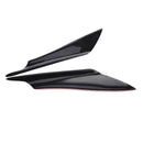 4pcs Front Bumper Splitter Fins Body Spoiler Canards for Car Trunk(Black)