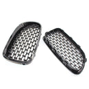 1 Pair Car Front Bumper Grille Auto Car Front Bumper Outer Grille Accessories