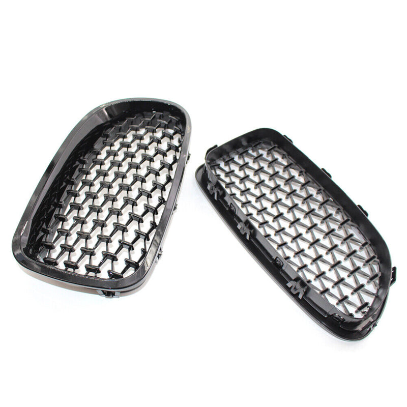 1 Pair Car Front Bumper Grille Auto Car Front Bumper Outer Grille Accessories