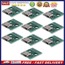 10pcs USB to DIP Adapter Board Pin Board Micro USB Female to DIP Converter