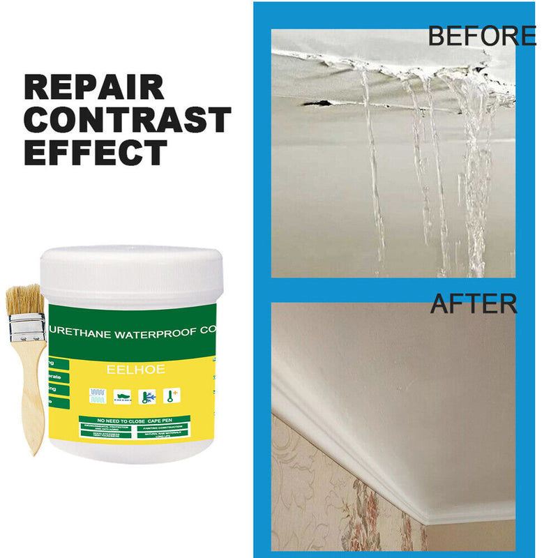Transparent Waterproof Tile Trapping Repair Glue with Brush Mighty Sealant