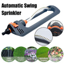 Upgraded Metal Oscillating Garden Sprinkler 18 Hose Copper Nozzles Rust-Proof`
