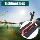 Fishing Rig Hook Tackle Box Fishing Gear Tool Storage Case (Black 32cm) Newly