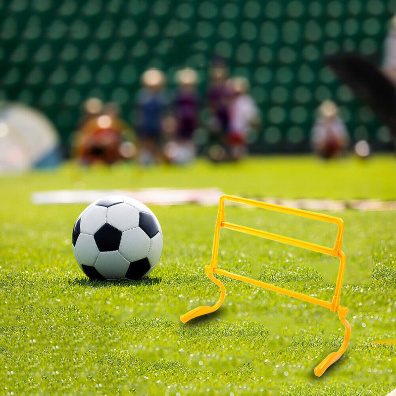 Foldable Removeable Football Barrier Frame Soccer Training Barrier (Yellow)