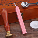 Retro DIY Sealing Strips Seal Wax Stick Paint Stamps for Envelope (Pink) Newly
