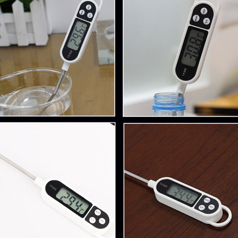 Digital BBQ Meat Food Cooking Thermometer Temperature Sensor Probe