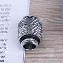 18mm G1/4 Outer Thread 360-Degree Rotary PC Water Cooling System Hose Adapter
