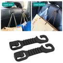 2Pc Car Seat Front Back Headrest Hooks Truck Coat Purse Organizer Holders I1N6